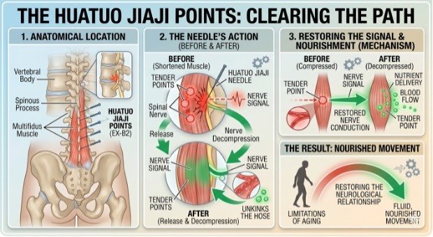 The Huatuo Jiaji Points: Clearing the Path
